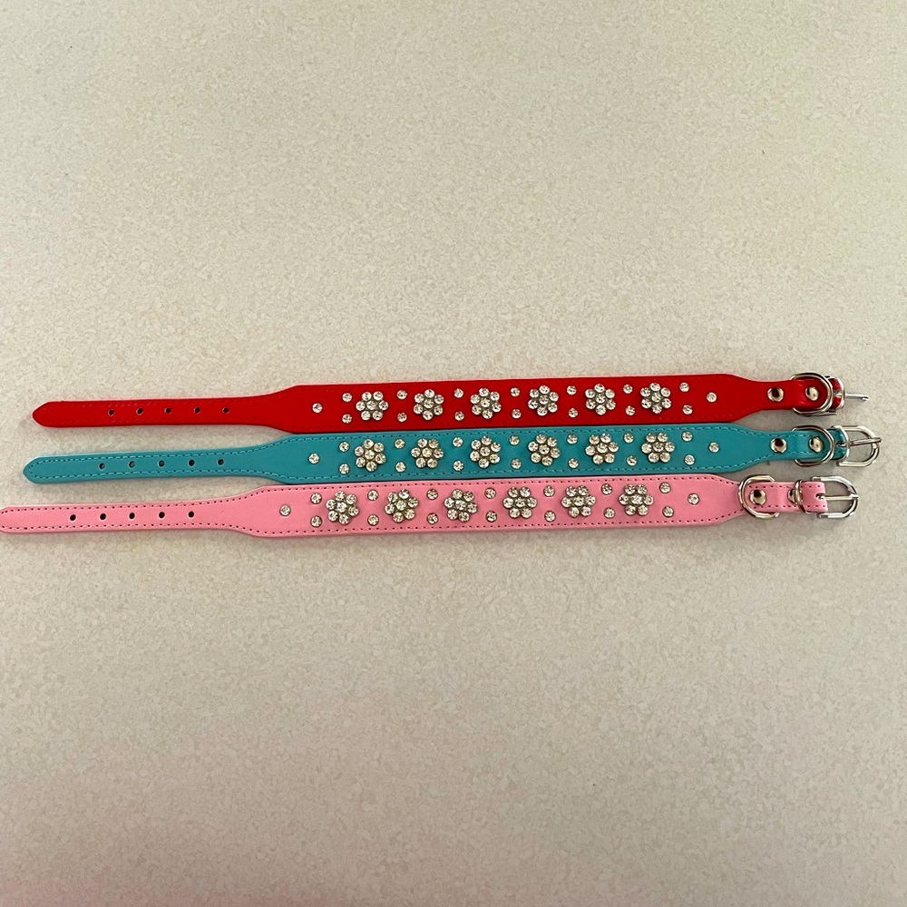 🐶🐶 3 Medium Dog Collars 🐶🐶